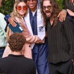 Heidi Klum and Seal reunite: Former couple both attend their son Henry’s high school graduation with new partners – 10 years after they divorced