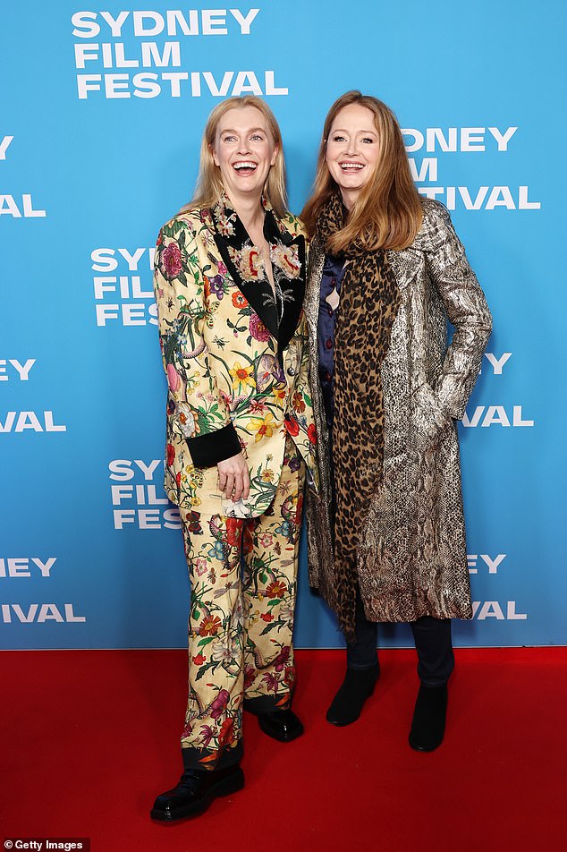 A family affair! Miranda Otto joins her sister Gracie and daughter Darcey O’Brien at the Sydney Film Festival premiere of documentary about her actor father Barry Otto