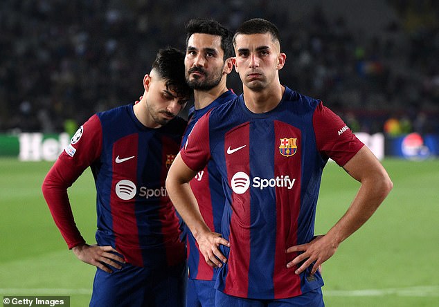 Cash-strapped Barcelona ‘are unable to register NINE senior players for next season’ under new boss Hansi Flick… and ‘must find £110m by the end of June’ to sign new recruits this summer