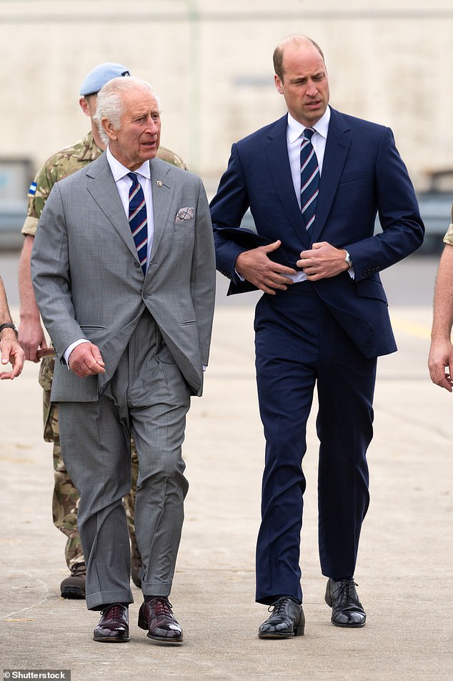 Issues with Prince Harry and Prince Andrew have ‘brought King Charles and William closer’, with royal sources saying any sense of ‘rivalry’ between the monarch and future heir are now behind them