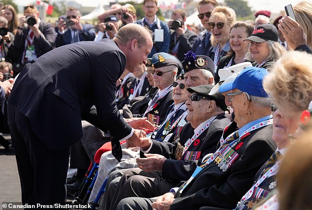 William working for his father after Charles went home, speaking to veterans in northern France