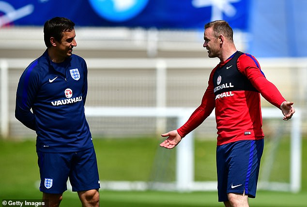 Wayne Rooney reveals the hilarious reason he ‘snapped’ at Gary Neville during England training in 2016