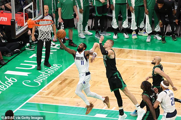 Irving has now lost 11 straight games against the Celtics since coming back from Boston in 2019