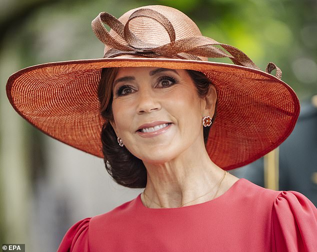 Queen Mary of Denmark dons ‘cursed’ hat she wore the day before marrying King Frederik – after two embarrassing encounters with it