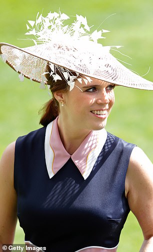 Princess Eugenie donned a bespoke hat to Royal Ascot in 2016