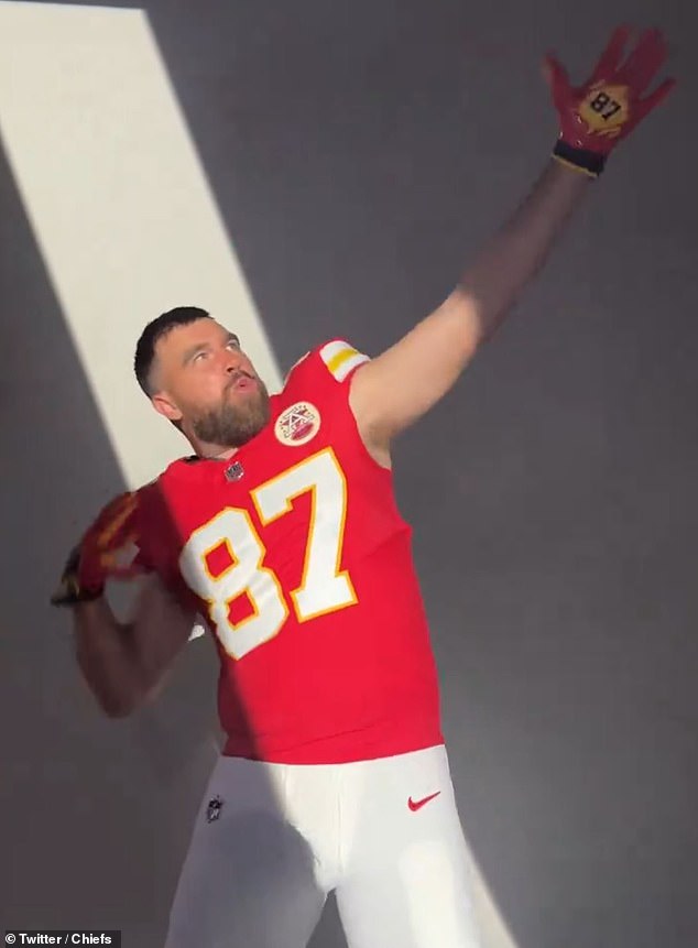 Kelce was crying at media day with the Chiefs when he made Ted Lasso comparisons, called the team photoshoot 'stupid'