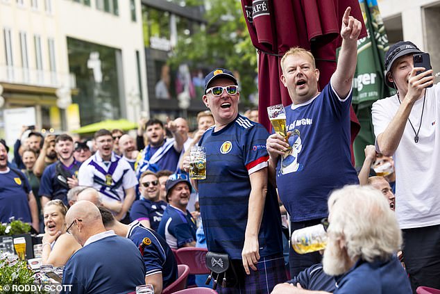 Scotland fans to appear on BBC show after gathering in Germany