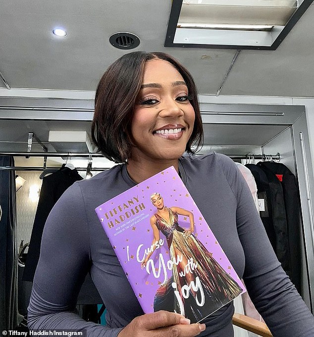 While the song will likely be a topic of conversation, Haddish will also talk about the hardback release of her book I Curse You With Joy, an essay collection, which releases on May 7 following its original release in November 2022.