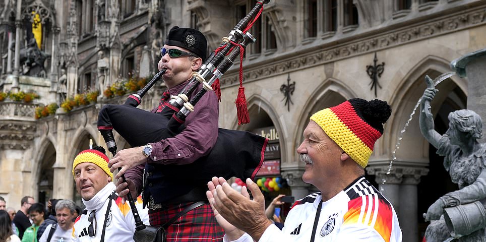 Euro 2024 LIVE: Munich’s tartan takeover! Party-loving Scots armed with bagpipes descend on Bavaria ahead of country’s crunch opener with Germany