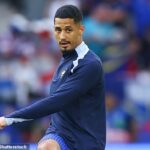 Roy Keane backs Didier Deschamps’ ‘unorthodox’ treatment of William Saliba… as the Arsenal man gets the nod to start France’s opener against Austria at Euro 2024