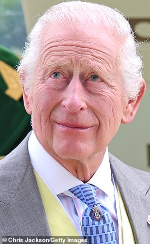 King Charles (pictured) looked typically stylish during his Ascot appearance