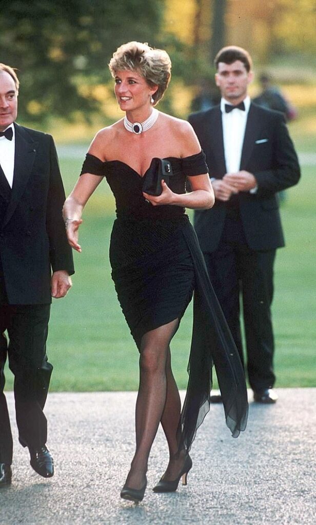 How Diana’s ultimate Revenge Dress SHOULD have looked: Princess’s iconic LBD would have faded into cream obscurity but for a last-minute change of design, an intervention from her loving brother… and a fall-out with a very famous designer