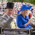 I went to Royal Ascot sporting a hat from Kate’s milliner, but the highlight was seeing King Charles looking so well and Lady Gabriella Windsor smiling, writes REBEKAH ABSALOM