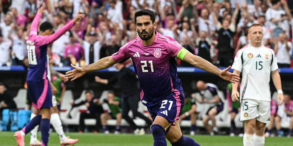 Germany 2-0 Hungary – Euro 2024: Live score, team news and updates as as Ilkay Gundogan doubles his side’s lead with composed finish after Jamal Musiala’s first-half strike