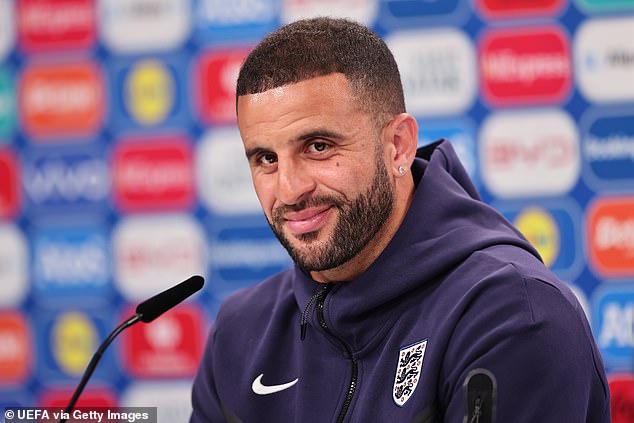 Kyle Walker insists Kane 'leads by example' and his job is not just to score goals