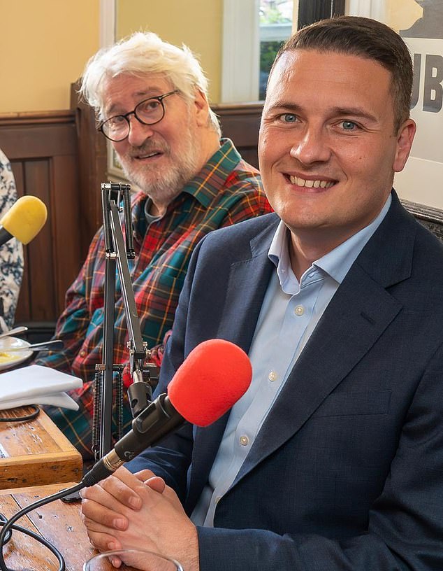 ‘What are you going to do about our broken NHS?’: Rottweiler Jeremy Paxman returns to political fray for first time after revealing Parkinson’s battle to grill Wes Streeting on plans for care