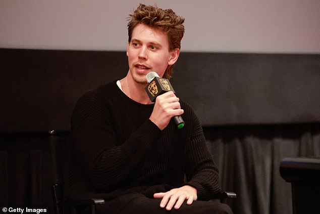 Discussing his role as young biker Benny in the film, Austin admitted there was a scene with Tom that showed his 'talent' in portraying the intensity of the conversation between them.