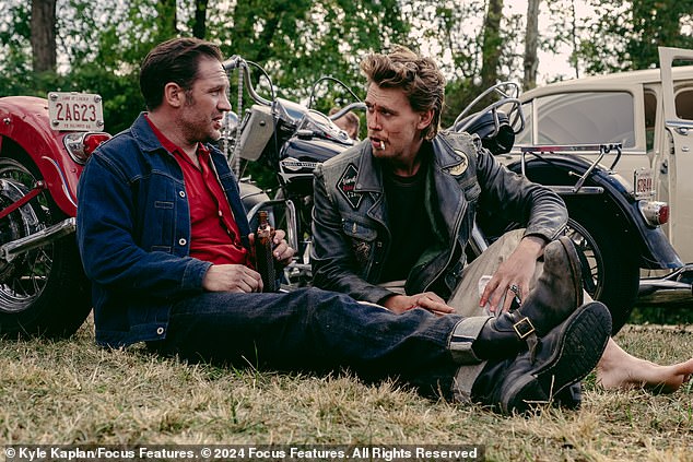 In the film, Austin plays young biker Benny, while Tom plays Johnny, the leader of The Vandals