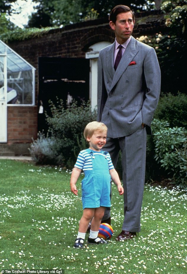 Earlier this month, Prince William addressed Charles as 'Pa' on Father's Day. Sharing an old photo of himself playing football with his dad in 1984, he wrote: 'Happy Father's Day, Pa'