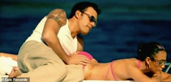 The star courted worldwide attention when he groped then fiancee J-Lo's backside in her Jenny From The Block video in 2002