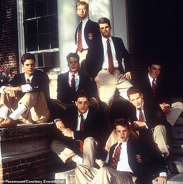 The star first shot to fame in 1992's School Ties - alongside Chris O'Donnell, Brendan Fraser and BFF Matt Damon
