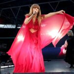 Taylor Swift sends fans into a frenzy as she performs London-inspired track The Black Dog for the first time and thrills Wembley with FIVE surprise songs