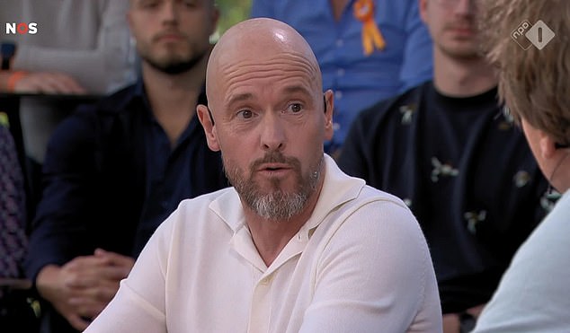 Erik ten Hag in hot water at Man United ‘with Sir Jim Ratcliffe and other figures angry after he revealed details of his showdown talks with the club in Ibiza while on Dutch TV’