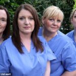 ‘You need to be re-educated’: That’s how a group of NHS nurses say hospital chiefs reacted when they complained that a transgender colleague – who shared their women’s changing room – stared as they got undressed