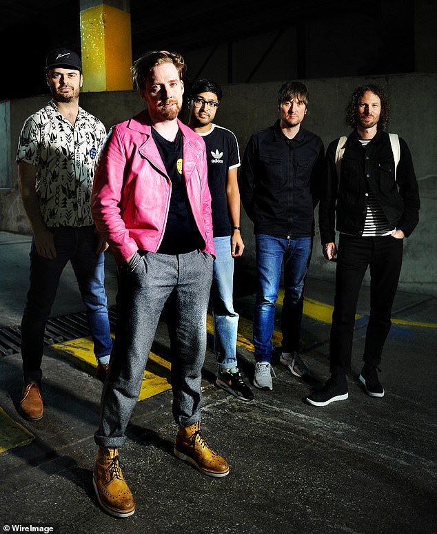 Reflecting on their journey to TV, Ricky recalled that it was a tough time for the band, which was in decline in 2007 despite the success of their second album Yours Truly, Angry Mob (pictured here are the Kaiser Chiefs in 2016).