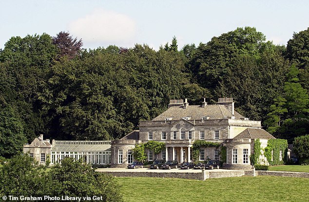 Gatcombe Park Estate in Gloucestershire where the incident took place (file image)