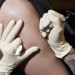 Tattoos may cause blood cancer: Inkings – no matter how big – could be linked to tumours years later. SOPHIE FREEMAN reports