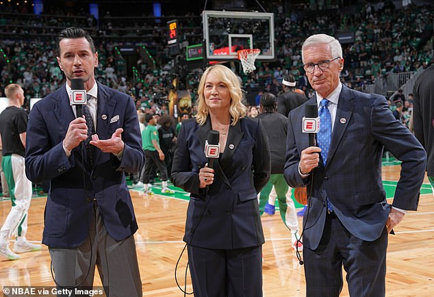 Redick also worked as a commentator and analyst for ESPN before taking the Lakers job