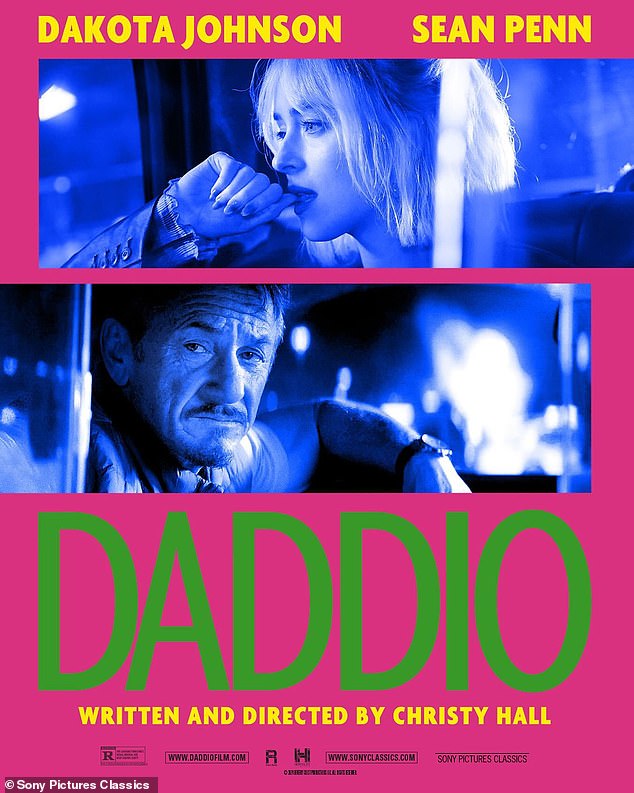Sean has been hard at work promoting his role as a philosophizing New York City cab driver called Clark opposite Dakota Johnson's Girlie in Christy Hall's critically-acclaimed, two-person drama Daddio - which will be released in limited US theaters this Friday