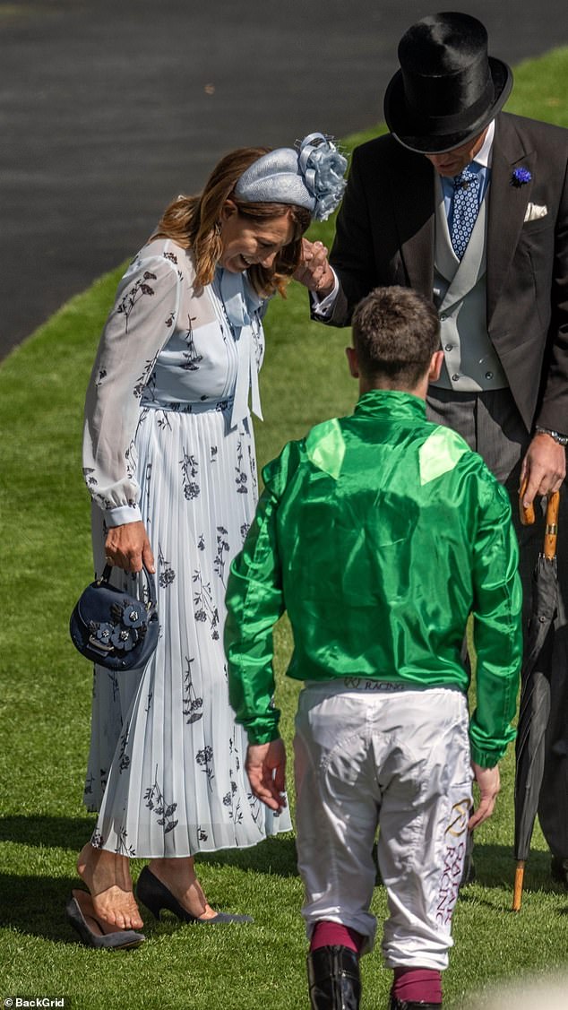 Earlier this month, on the second day of Royal Ascot, Prince William was seen extending a hand to his mother-in-law, Carole, after the heel of her shoe got stuck in the grass.