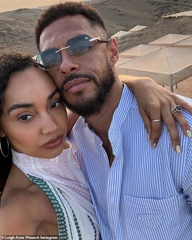 Leigh-Anne said the couple have overcome their 