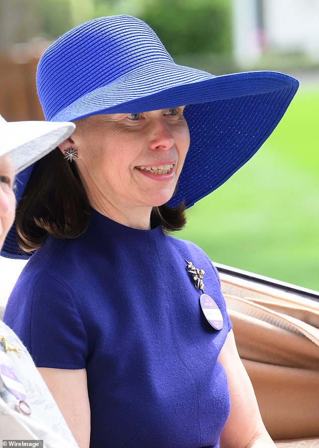Lady Sarah, who was pictured at Royal Ascot earlier this month, has recently been appointed the new head of the Royal Ballet School.
