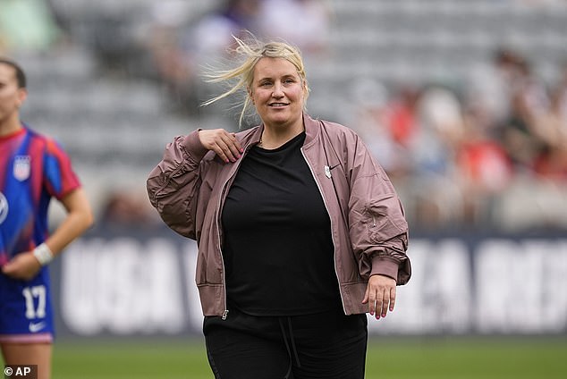 Emma Hayes, the new coach of the United States women's team, has defended her choice of Albert.