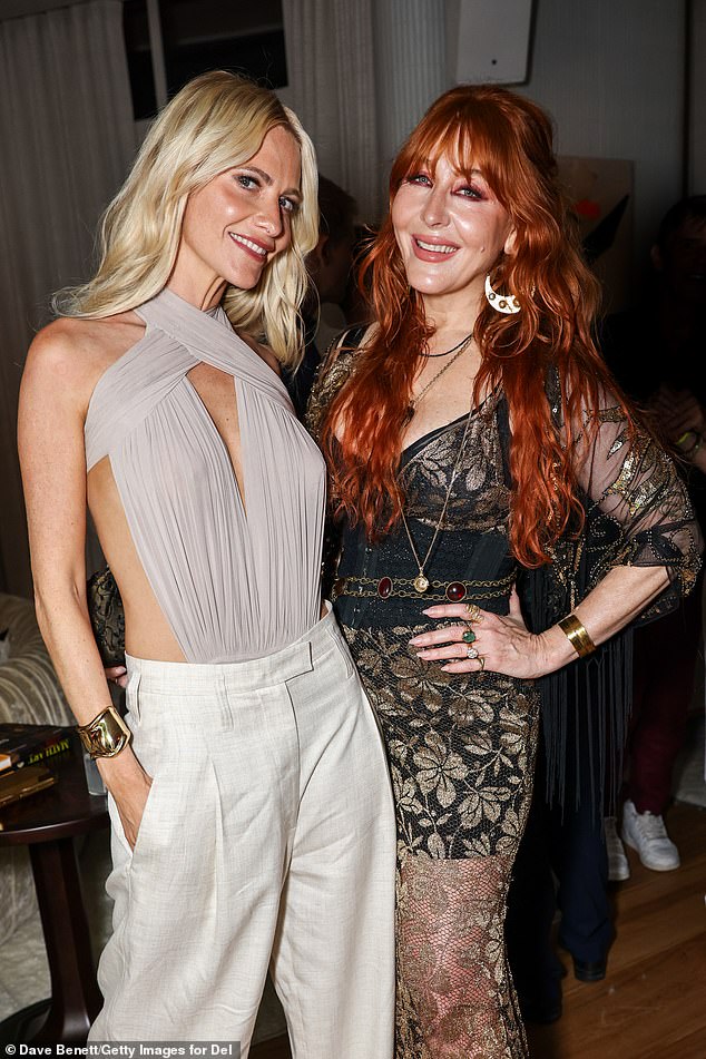 Makeup entrepreneur Charlotte Tilbury, 51, who enjoyed spending time with actress Poppy Delevingne, 38, revealed she likes to wear make-up to bed.