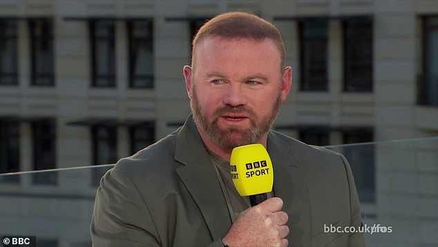 Is Wayne Rooney unhappy with his BBC pundit role? Three Lions legend says he ‘hasn’t had any of the England games’ and ‘games I’ve done haven’t been the greatest’, as he heads home