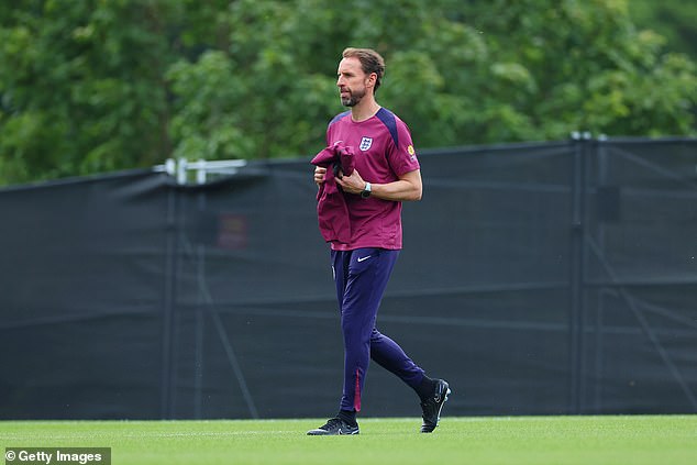 Gareth Southgate (pictured) has faced criticism for his tactics in the tournament so far