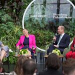 Hannah Waddingham makes cheeky quip to Prince William at his Earthshot Prize event in London – and earns a round of applause