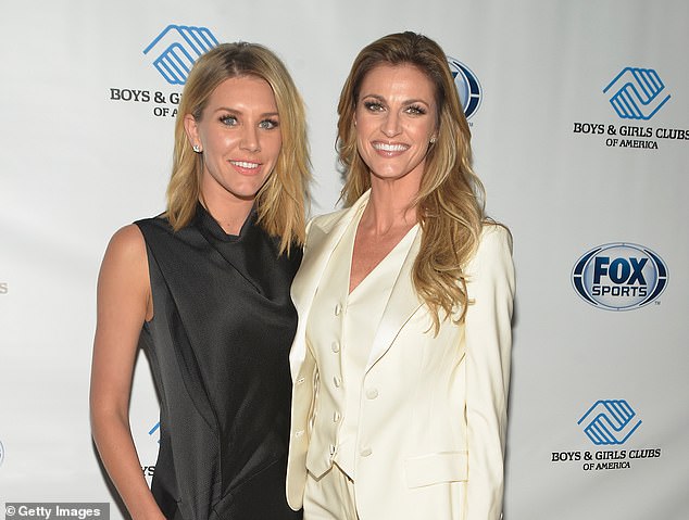 Andrews (right) and Charissa Thompson (left) used to be Kelsey's wingmen before they started dating