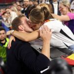 The Euros’ ‘most amorous manager’! Germany’s Julian Nagelsmann can’t keep his hands off reporter girlfriend Lena Wurzenberger – and welcoming the WAGs is all part of his plan despite her causing ‘problems’ in his last job
