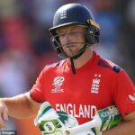 England are knocked OUT of the T20 World Cup after India thrashing… with Jos Buttler’s side bowled out for 103 as holders fall at semi-final stage
