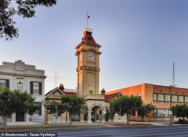 Fans living in the regional city of Mildura (pictured) and surrounding areas will no longer have access to Channel 10 or its Bold and Peach channels from Sunday. Viewers in the region have complained the decision will alienate fans who don't have smart TVs and can't afford the internet as Network 10 content will only be available via 10Play.