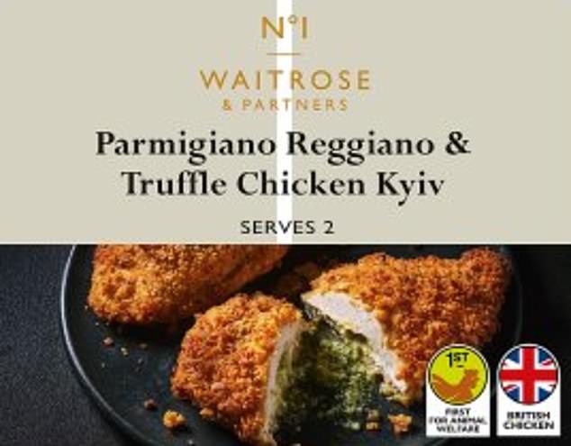If a customer paired the Parmigiano Reggiano & Truffle Chicken Kyiv (580 cal) for a main and the Ultimate Mash (345 cal) as a side with the Sticky Toffee Pudding (439 cal) for dessert