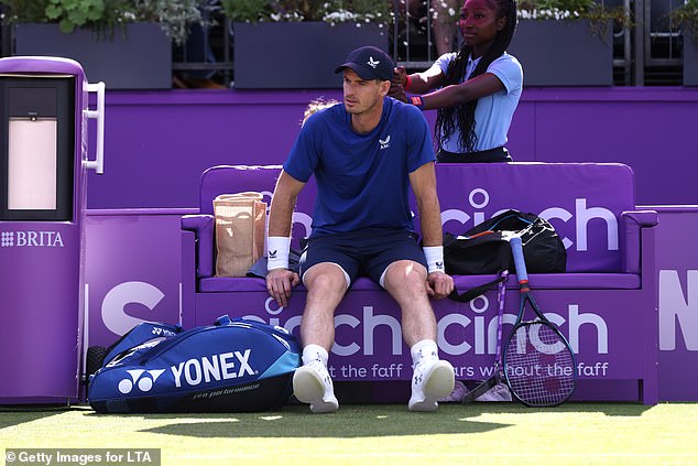 Murray returned on Saturday following surgery for a spinal cyst.