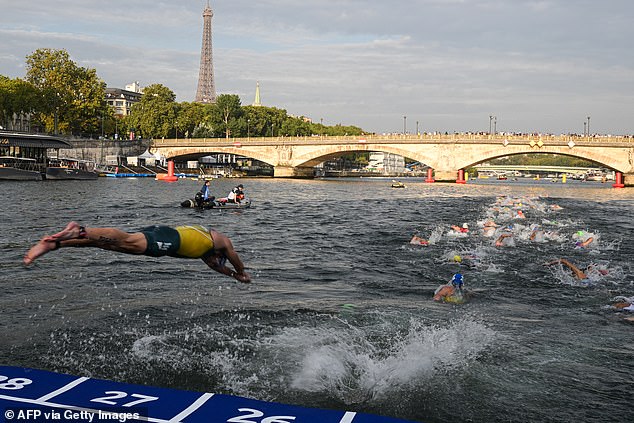 Paris’s River Seine is declared unfit for swimming just a month before it’s due to host Olympics events and opening ceremony, with locals threatening a ‘mass defecation’ protest