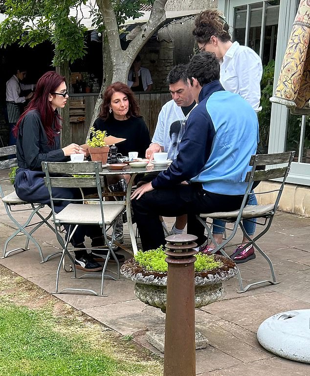Dua Lipa enjoys lunch with her family and boyfriend Callum Turner ahead of Glastonbury headline show while Florence Pugh takes to the stage as Maya Jama and Daisy Edgar-Jones lead stars descending on Worthy Farm