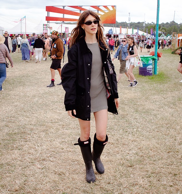 Daisy was among a slew of stars who were pictured arriving at Glastonbury ahead of the first headline show on Friday